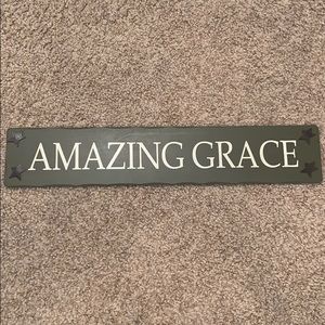 Amazing grace sign